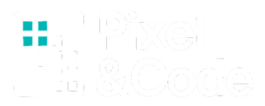 Pixel & Code logo